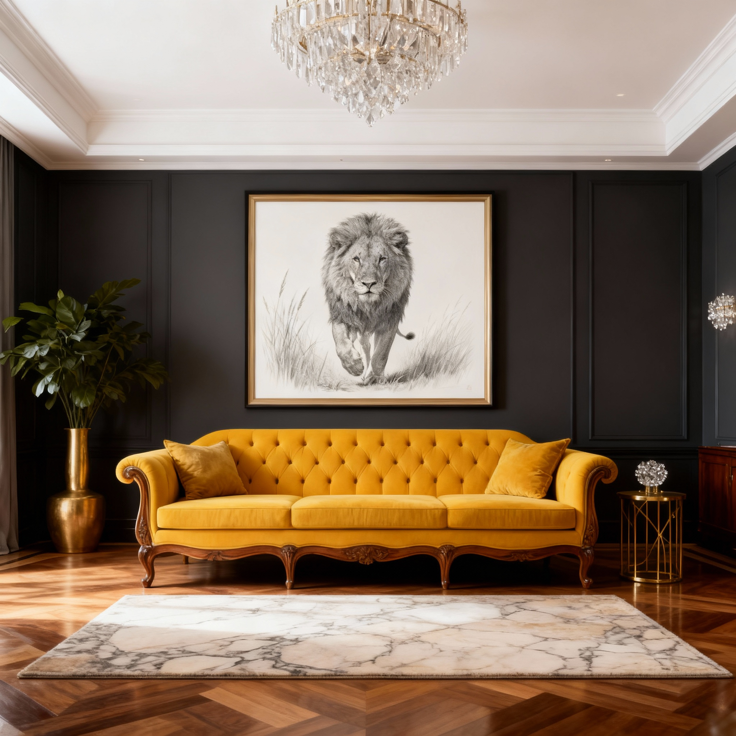 “Ethernal Majesty” Black & White Fine Art Print, Museum-Quality Matte Paper Poster